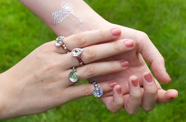 Crystal Fairy DIY Rings Crystal Fairy DIY Rings