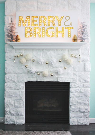 DIY Marquee Letters