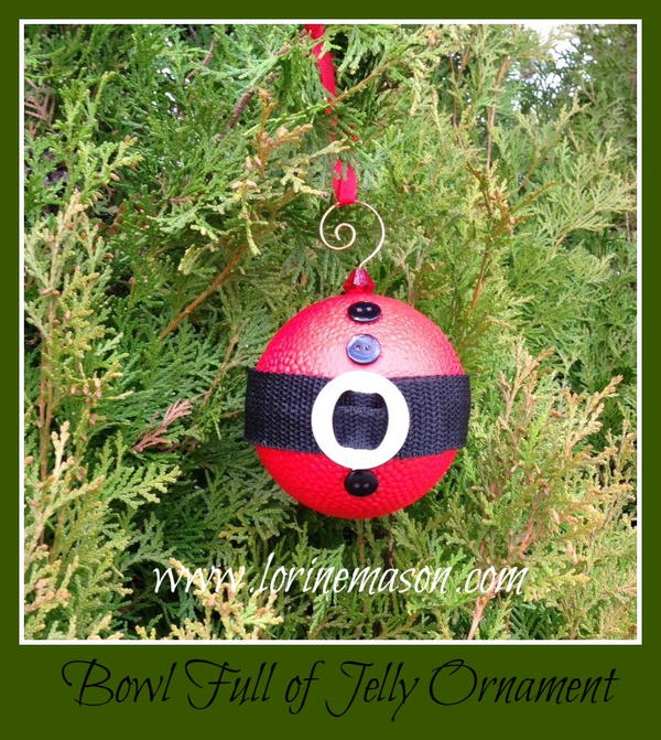 Bowl Full of Jelly Ornament Bowl Full of Jelly Ornament