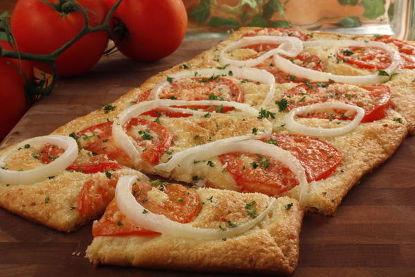 Fresh Tomato Flatbread Fresh Tomato Flatbread