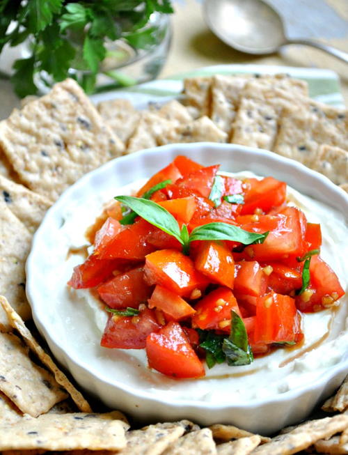 Feta Bruschetta Dip Feta Bruschetta Dip