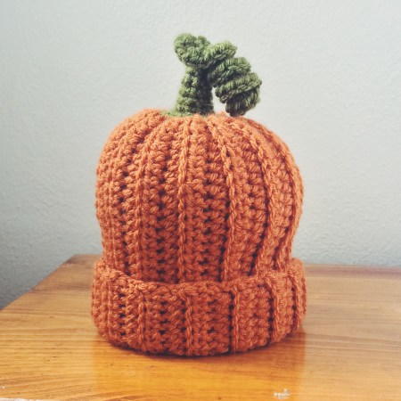 The Great Pumpkin Crochet Baby Hat