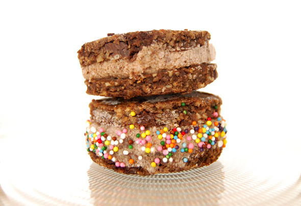 Vegan Coconut Chocolate Ice Cream Sandwich Vegan Coconut Chocolate Ice Cream Sandwich