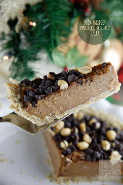 Amazing No-Bake Peanut Butter Pie No-Bake Peanut Butter Pie