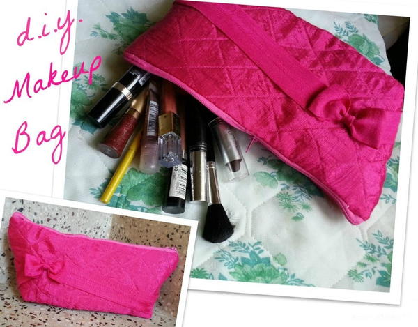 D.I.Y Make Up Bag