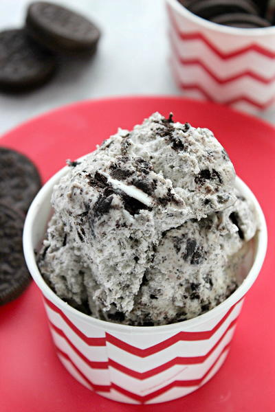 No Churn Oreo Ice Cream