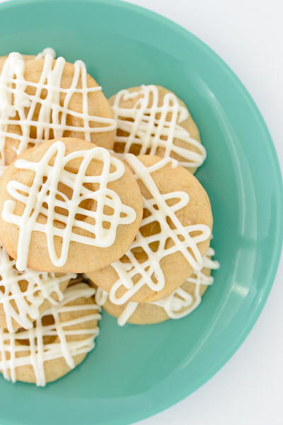 Bright Lemon Thumbprint Cookies