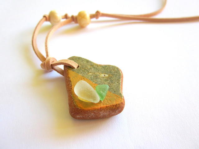 Sea Stone DIY Necklace Sea Stone DIY Necklace