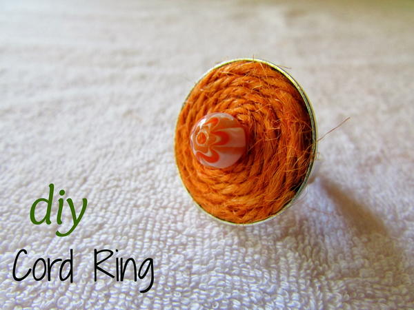 Cord DIY Ring Cord DIY Ring