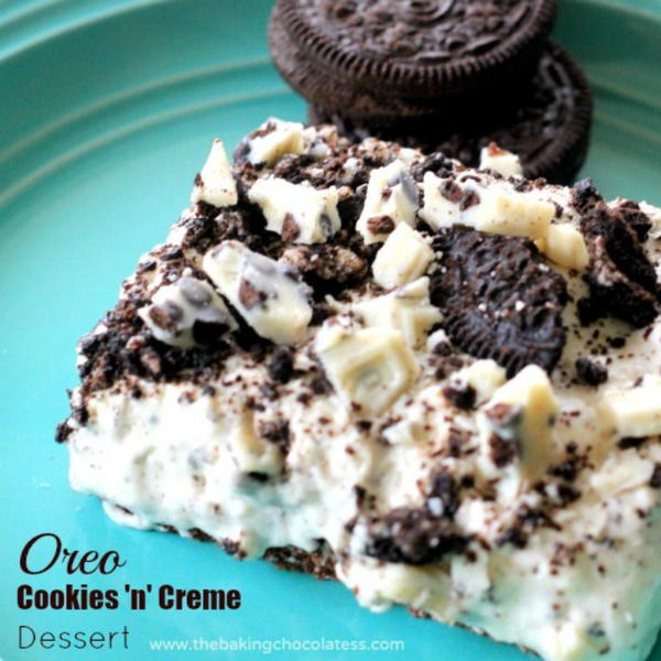 Oreo Cookies-n-Creme Dessert Oreo Cookies ‘n’ Creme Dessert