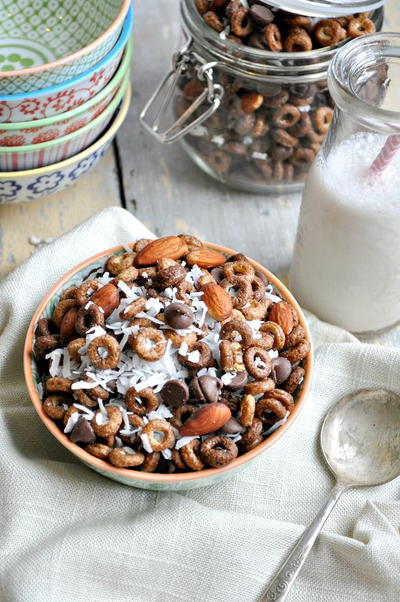 Irresistible Almond Joy Snack Mix Almond Joy Snack Mix