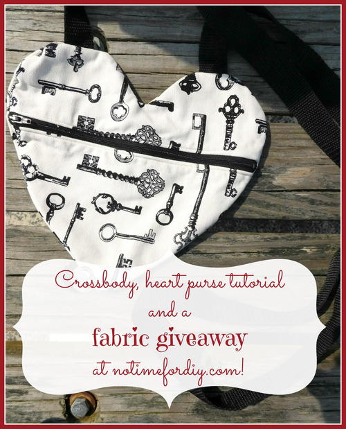 Key to My Heart Crossbody Purse