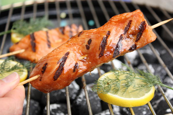 Grilled Fish Sticks