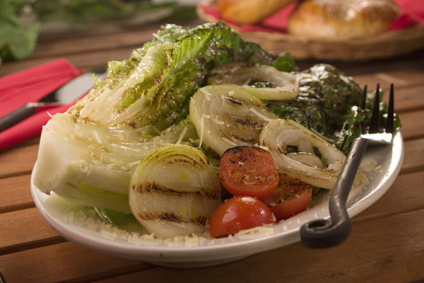 Grilled Caesar Salad