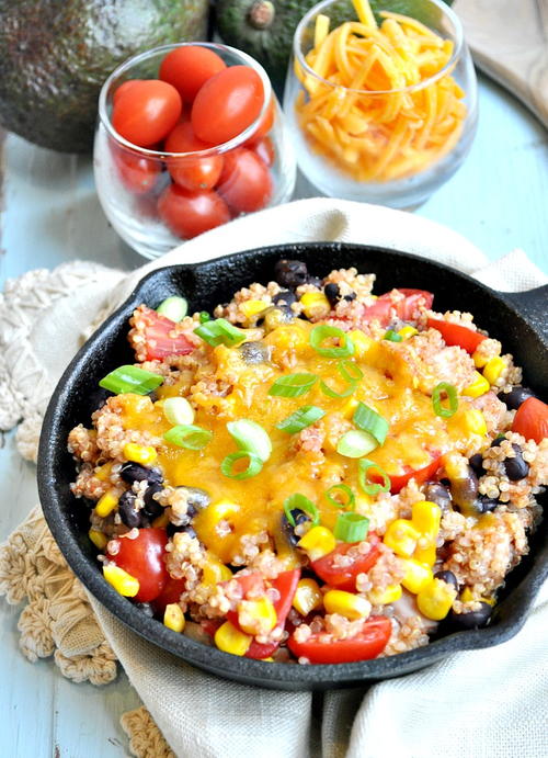 Chicken Taco Quinoa Skillet Chicken Taco Quinoa Skillet