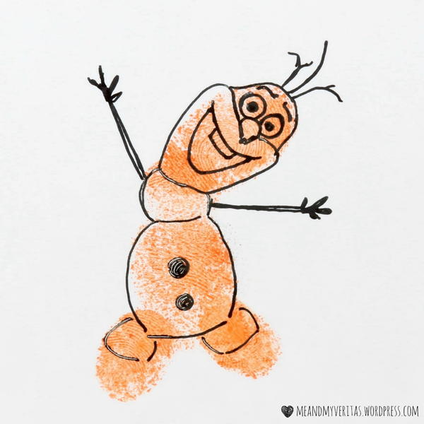Fingerprint Olaf from Frozen Fingerprint Olaf from Frozen