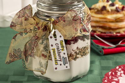 Nutty Cranberry Pancake Mix