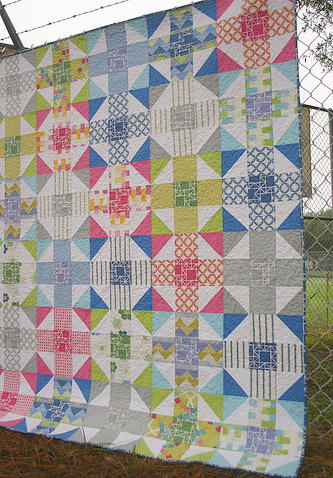 Mod Nine Patch Throw Mod Nine Patch Throw