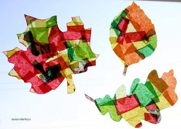 Stained Glass Leaves Stained Glass Leaves