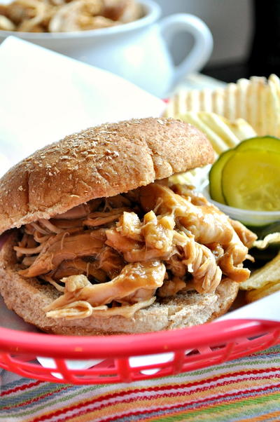 Slow Cooker Root Beer Barbecue Chicken Slow Cooker Root Beer Barbecue Chicken