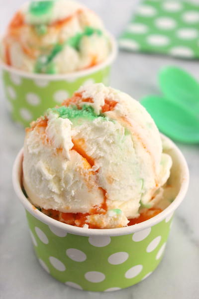 Jell-O Swirl Ice Cream Jell-O Swirl Ice Cream