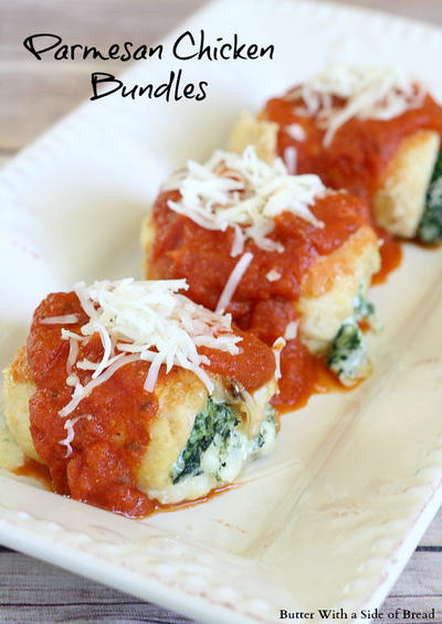 Parmesan Chicken Bundles Parmesan Chicken Bundles