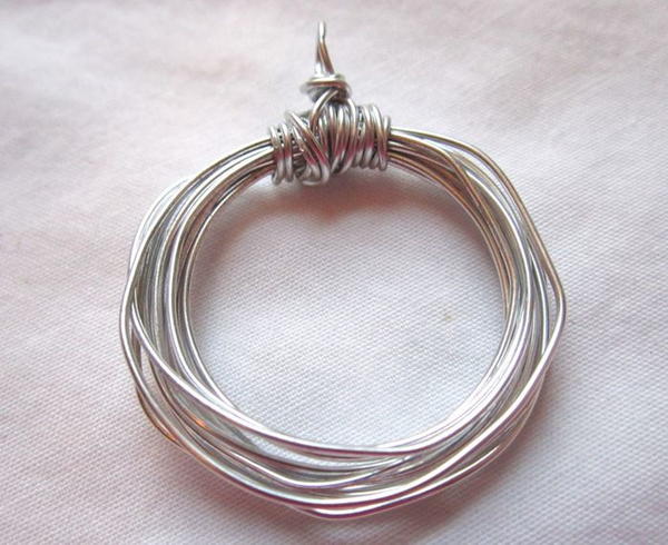 Circle Pendant Wire Wrapping Tutorial Circle Pendant Wire Wrapping Tutorial