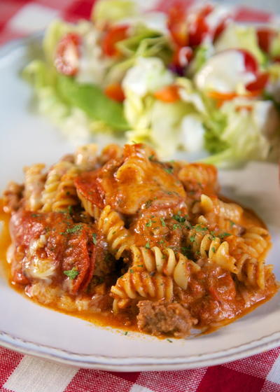 Parmesan Garlic Chicken Pasta Freezer Meal Parmesan Garlic Chicken Pasta Freezer Meal