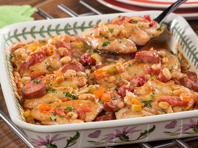 Chicken 'n' Bean Casserole