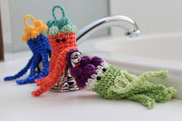 Jellyfish Bath Scrubbies Jellyfish Bath Scrubbies