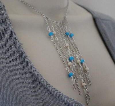 Niagara Falls Inspired Wearable Waterfall Necklace