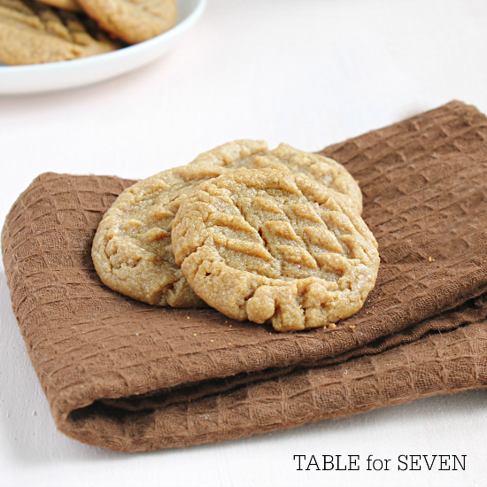 Flourless Peanut Butter Cookies Flourless Peanut Butter Cookies