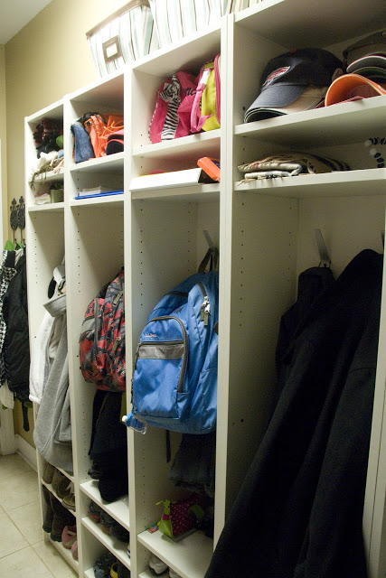 DIY Mudroom Lockers | DIYIdeaCenter.com