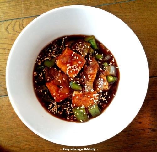 Light Tofu Manchurian Light Tofu Manchurian