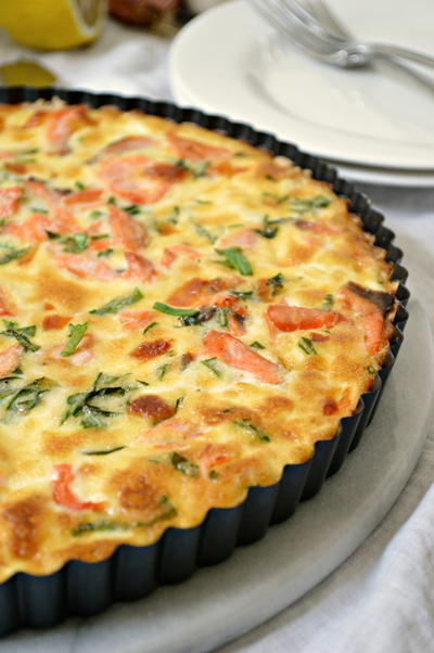 Salmon Quiche Salmon Quiche