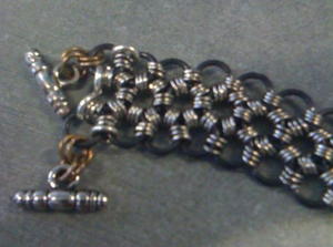 Intricate Japanese Chainmaille Pattern