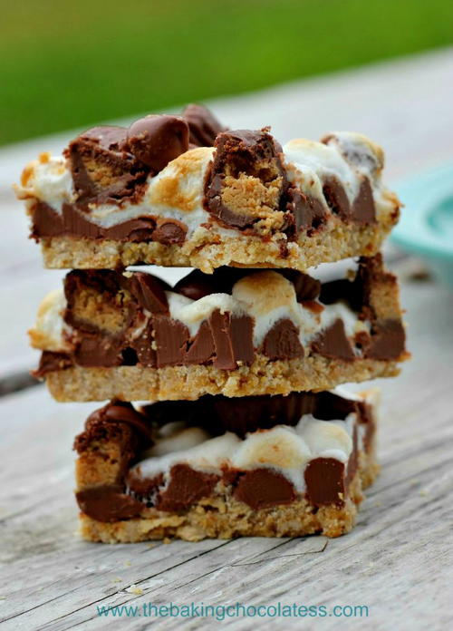 Chocolate and Peanut Butter S'more Graham Cracker Candy Reese’s S’mores Graham Cracker Candy