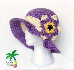 Summer Joy Crochet Hat