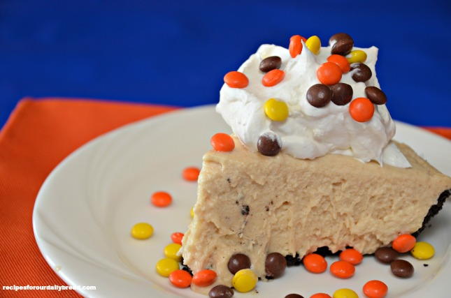 Oreo Reese's Peanut Butter Pie No Bake Oreo Reese's Peanut Butter Pie