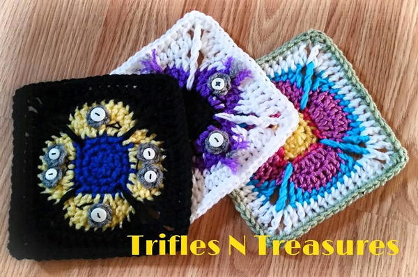 Minimen 6 Inch Afghan Squares