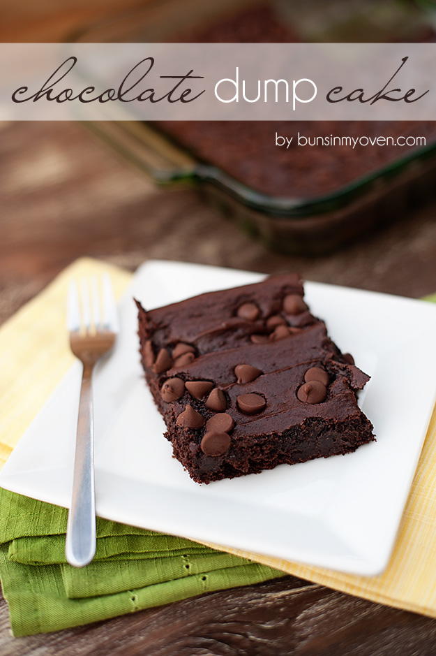 Super Easy Chocolate Dump Cake Super Easy Chocolate Dump Cake