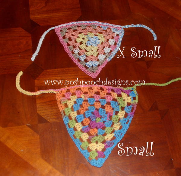 Pennant Summer Dog Bandanna