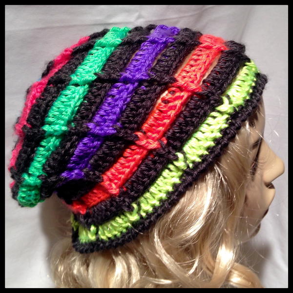 Ribbed Ladder Beanie