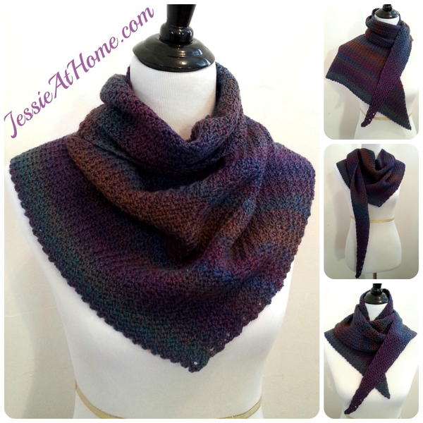 Askew Crochet Wrap Pattern