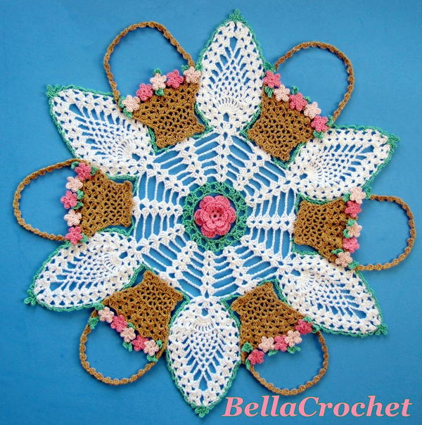 Pineapple Doily Pattern