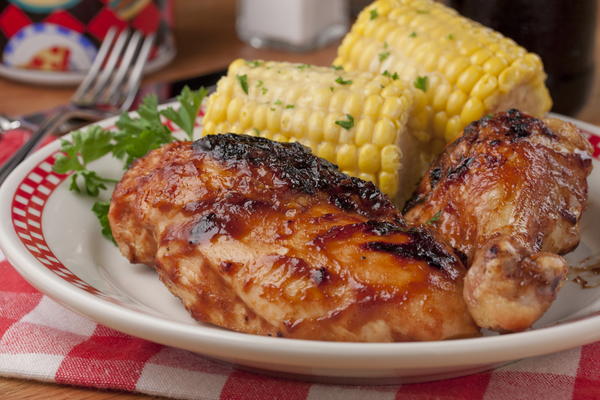 Honey Barbecued Chicken