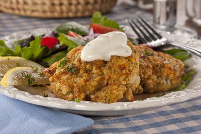 Idaho Potato Crab Cakes