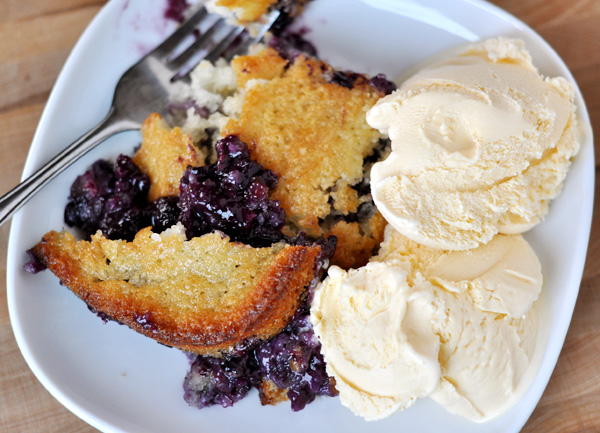 Texas Style Blueberry Cobbler Texas Style Blueberry Cobbler
