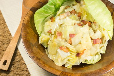 Bacon Lover's Southern Fried Cabbage
