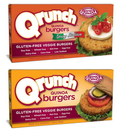 Qrunch Quinoa Burgers Review